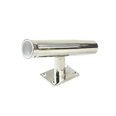Marine CIty Stainless Steel Tournament Style Single Rod Holder Transom mounted-20 Degree