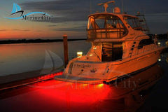 MARINE CITY Brass Drain Plug LED Light Screw Drain Plug Hole Fishing Under Water Marine Boat Yacht &Pool Lights