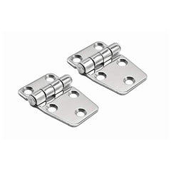 Strap Hinges Short Sided Stainless Steel (2.2