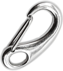 Marine City 316 Stainless-Steel Egg-Shaped Spring Snap Hook 3-1/2 Inches